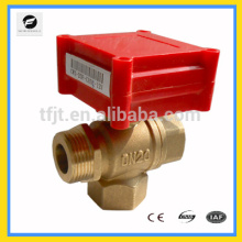 TF mini electric solenoid ball valve 9-24vAC/DC CWX-1.0B for solar emptying